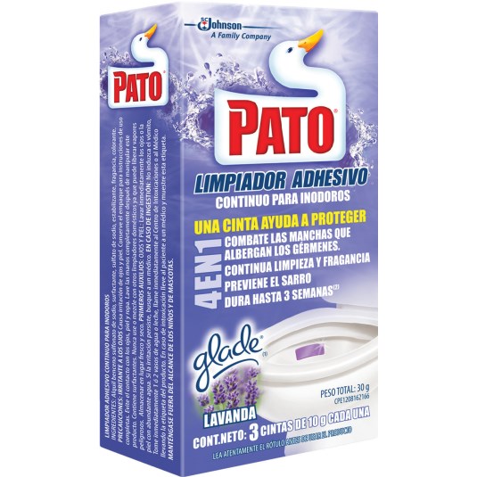 Pato adhesivo inodoro floral lavanda 30 gr.