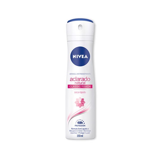 Desodorante Nívea Spray Aclarant Natural Clasic 150 Ml