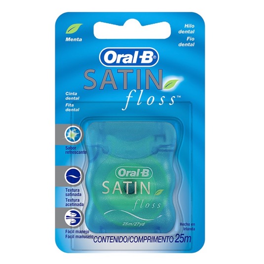 Oral-b hilo dental satin floss 25 mt.