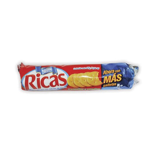 Galleta Tubo Ricas 67 Gr