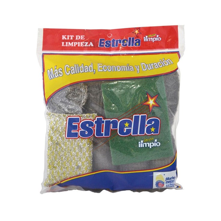 Kit Grande de Limpieza Estrella 1 Un.