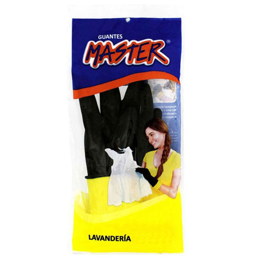 Guante Bi-Color Doméstico Calibre 22 Master T