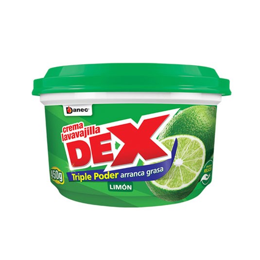 Crema Lavavajilla Floral Limón Dex 450 Gr