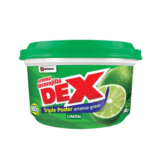 Crema Lavavajilla Floral Limón Dex 900 Gr