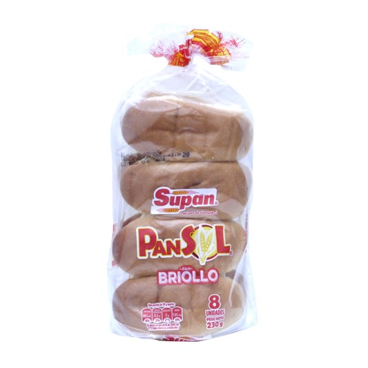 Pan Sol Briollo Supan 8 Un.