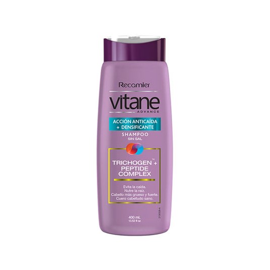 Shampoo Acción Anticaída Vitane 400 Ml