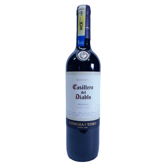 Vino Tinto Casillero Del Diablo Merlot 750 Ml