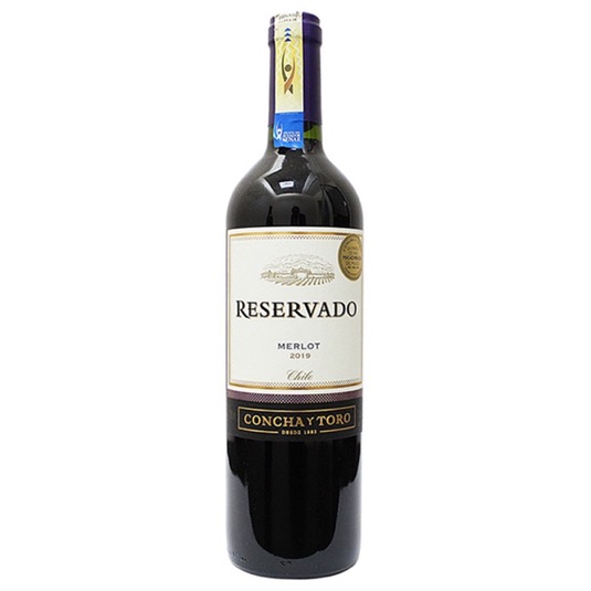 Concha Y Toro Vino Tinto Reservado Merlot 750 Ml.