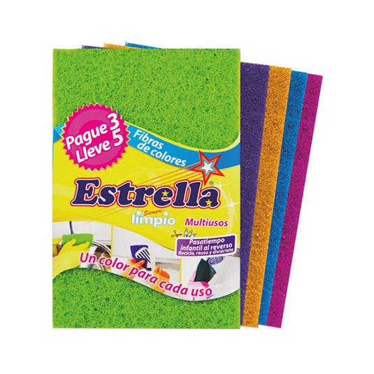 Fibra Estrella Pague 3 Lleve 5