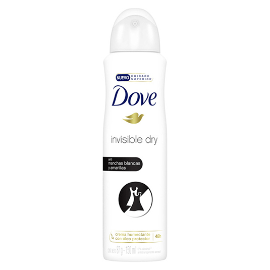 Desodorante Spray Invisible Dry Dove 100 Gr