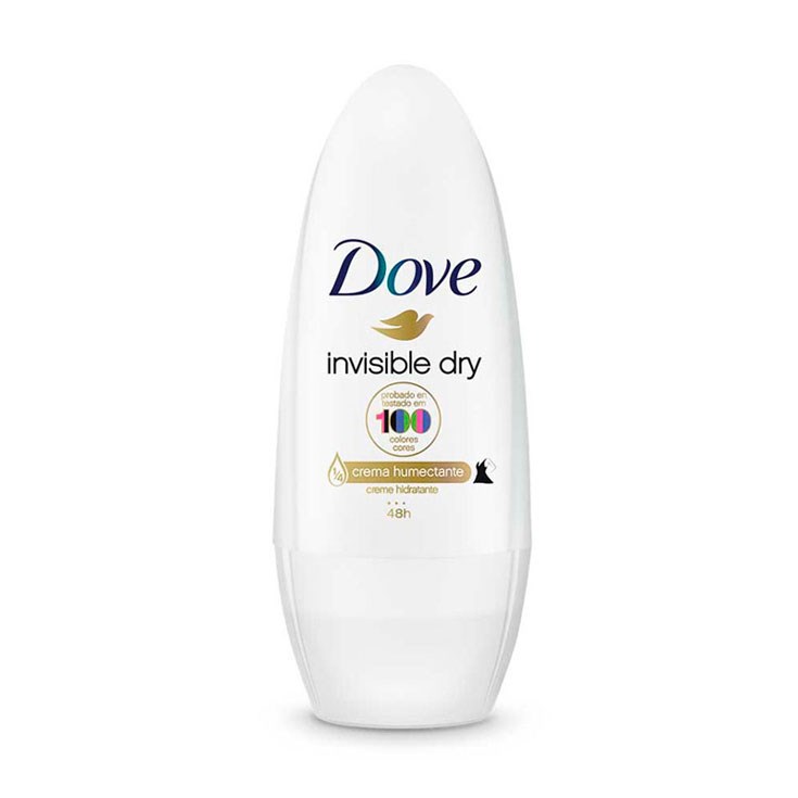 Desodorante Roll On Invisible Dry Dove 50 Ml