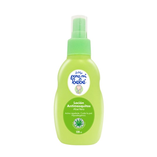 Loción Antimosquito Aloe Para Mi Bebé 120 Ml