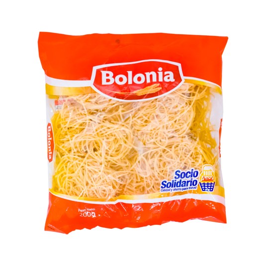 Tallarín Nido Socio Solidario Bolonia 200 Gr