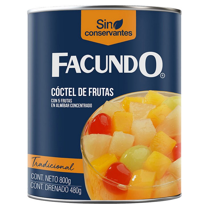 Coctel De Frutas Facundo 800 Gr