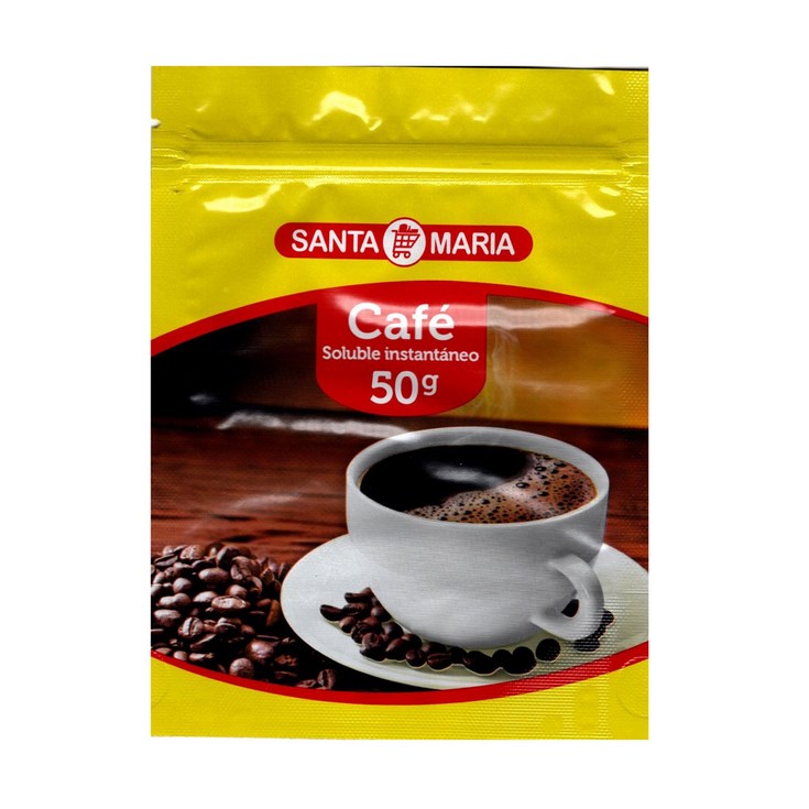 Café Soluble Instantáneo Santa Maria 50 Gr