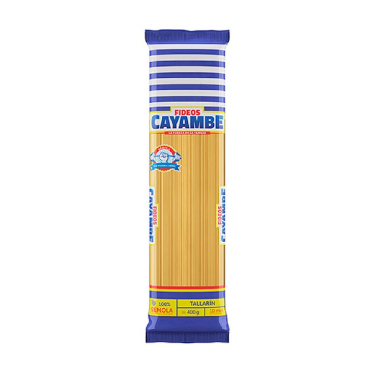 Fideo Tallarín Cayambe 400 Gr