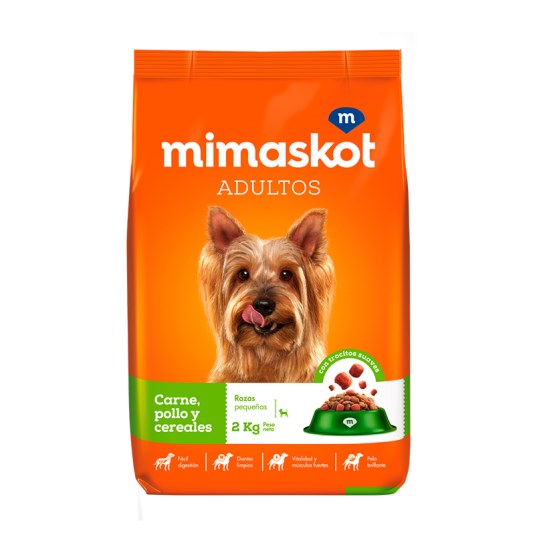 Comida Para Perro Adulto Raza Pequeña Mimaskot