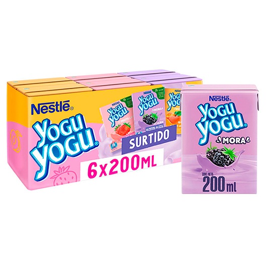 Six Pack Yogu Yogu Surtido 200 Ml. C/U