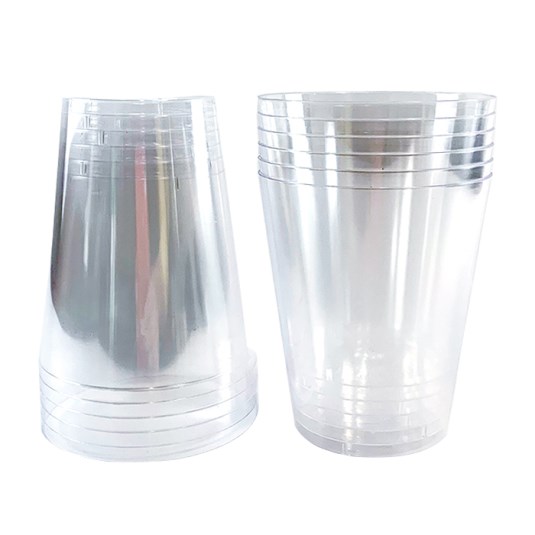 Vaso Cristal Plasti-Util 12 onz x 12 Un