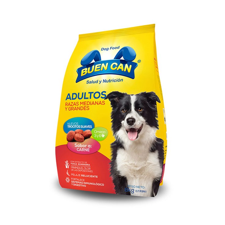 Comida Para Perro Adulto Sabor Carne Buen Can