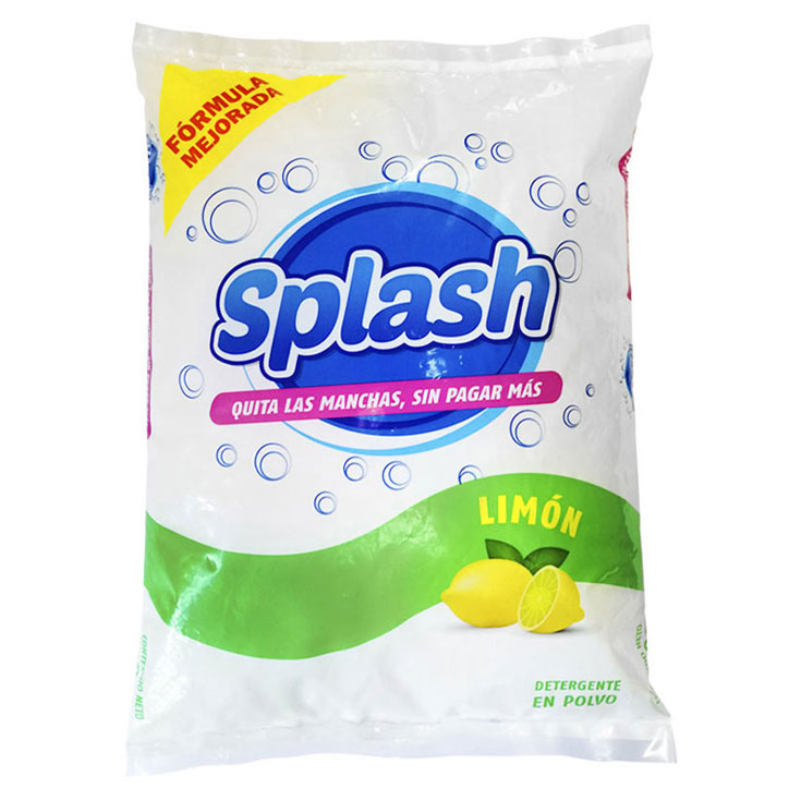 Detergente Splash fragancia limon 1 kg.
