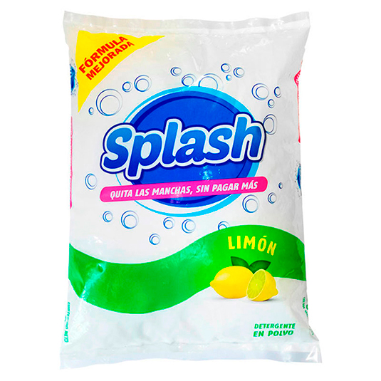 Detergente Splash fragancia limon 1 kg.