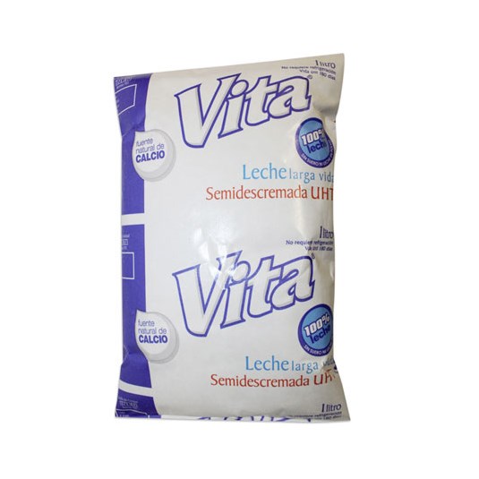 Tetrafino Leche Semidescremada Vita 1 Lt.