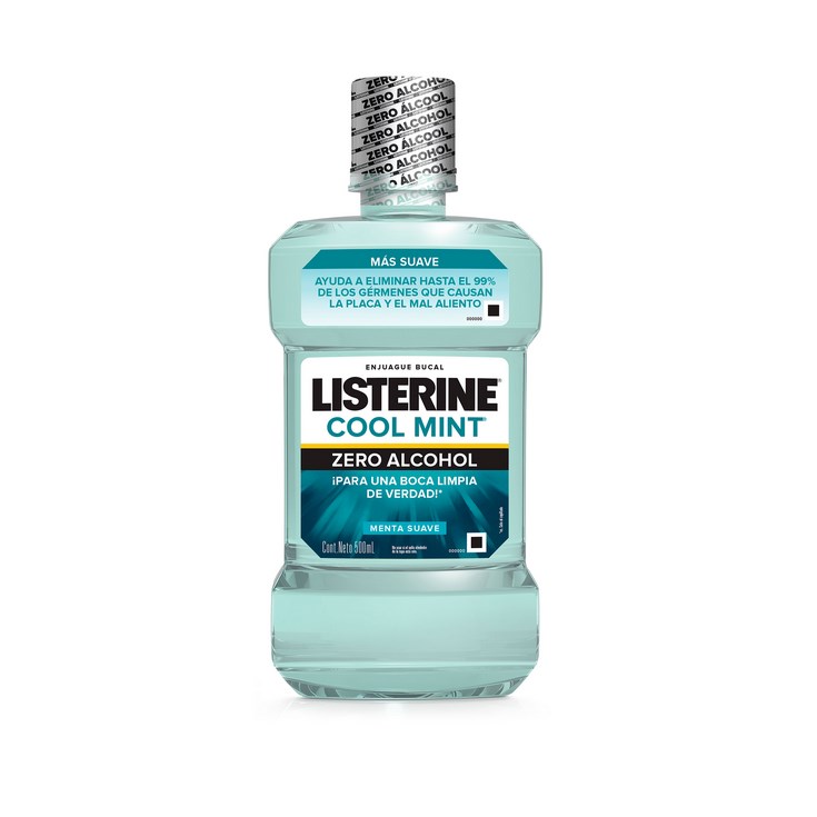 Enjuague Bucal Zero Listerine 500 Ml