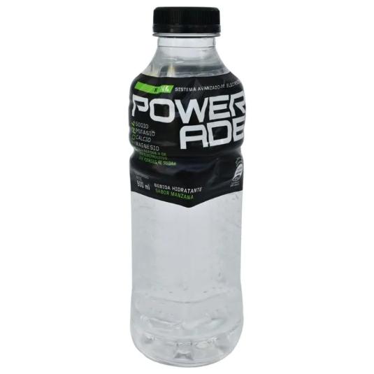 Powerade Bebida Hidratante Manzana Clear 600 Ml.