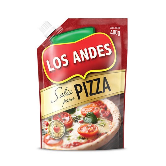Salsa Para Pizza Doypack Los Andes 400 Gr