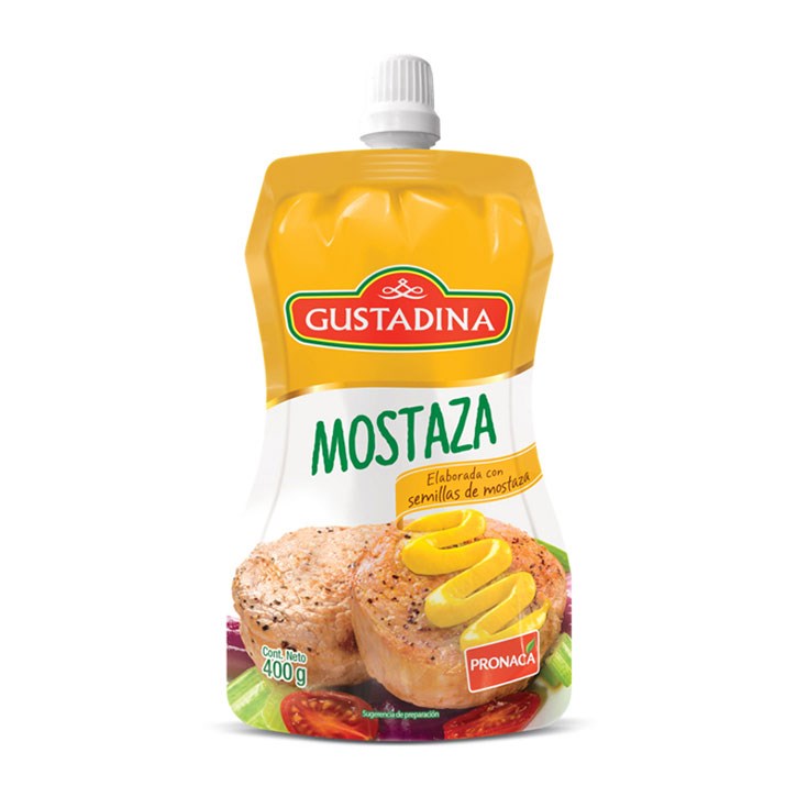 Mostaza Skuisi Gustadina 400 Gr.