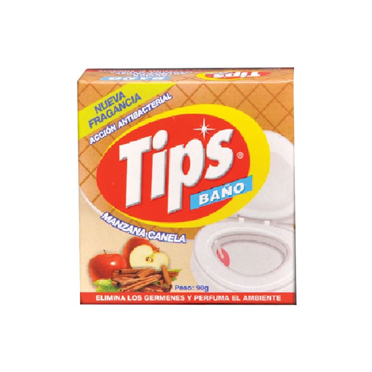 Pastilla Baño Antibacterial Manzana & Canela Tips