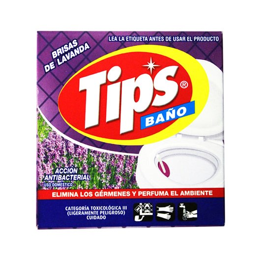 Pastilla Baño Antibacterial Lavanda Tips 90 Gr