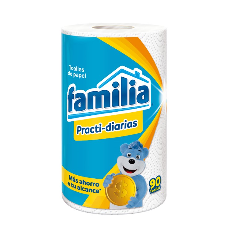 Toalla De Cocina Practi-Diaria Familia Un