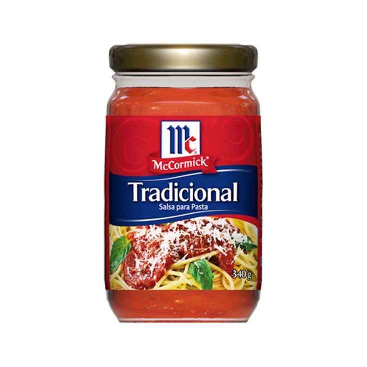 Salsa Tradicional Para Pasta Mc Cormick 340 Gr