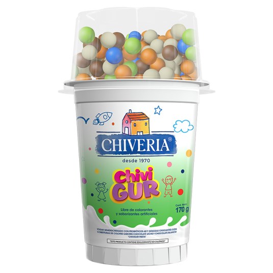 Chivigurt Fiesta Chivería Vaso 170 Gr.