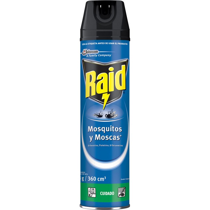 Aerosol Insecticida Raid Elimina Volador 400