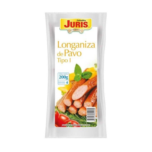 Longaniza De Pavo Juris 200 gr.