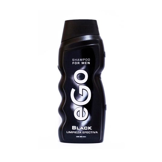 Shampoo Black Limpieza Efectiva Ego 400 Ml
