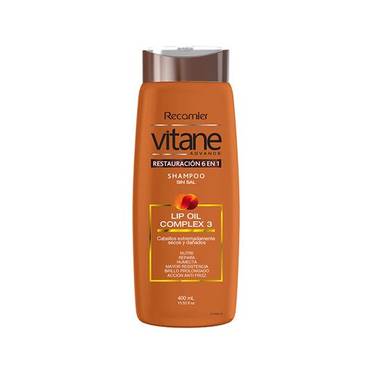 Shampoo Restauración Vitane 6 En 1 400 Ml