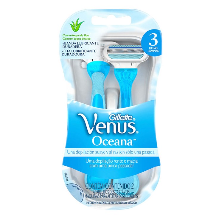 Afeitadora Venus Desechable Oceana X 2 Uni