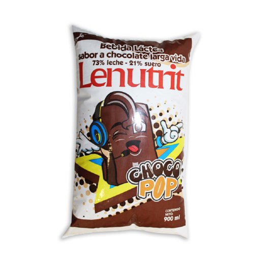 Bebida Lactea Lenutrit Up Sabor Chocolate 900 Ml.