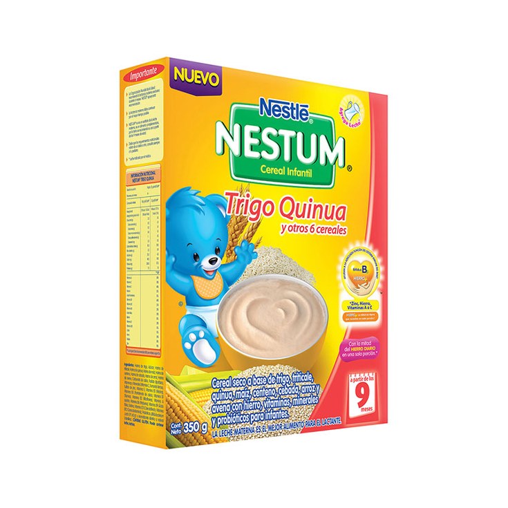 Cerelac Infantil Nestum Probiotic Trigo 350 Gr