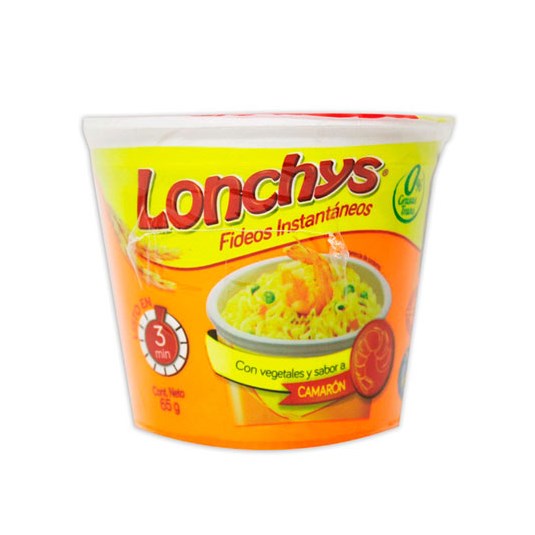 Fideo Instantáneo Con Vegetales Camar Lonchys