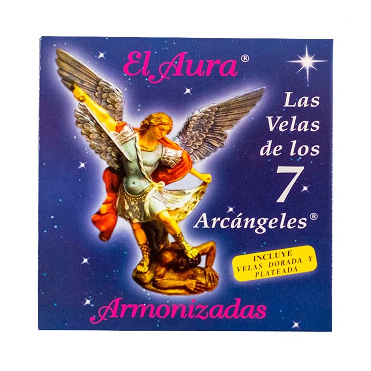 Las Velas De Los 7 Arcangeles El Aura