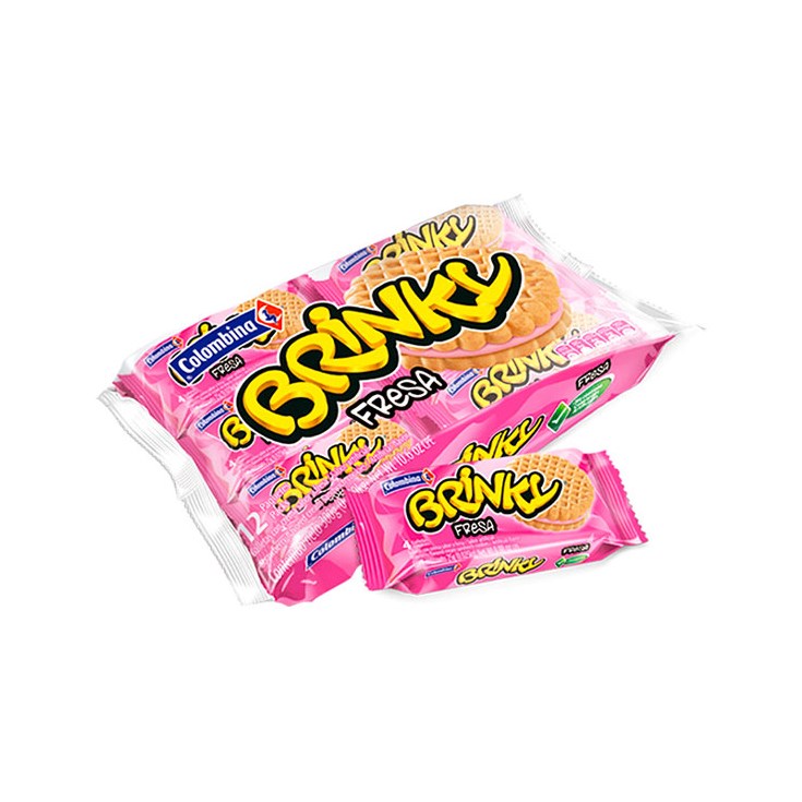 Galleta Fresa Brinky 300 Gr