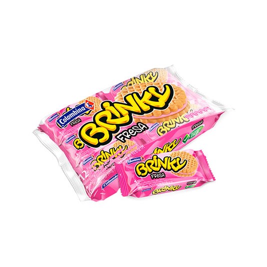 Galleta Fresa Brinky 300 Gr