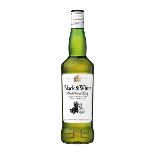 Whisky Black&White Blended Scoth 750 Ml