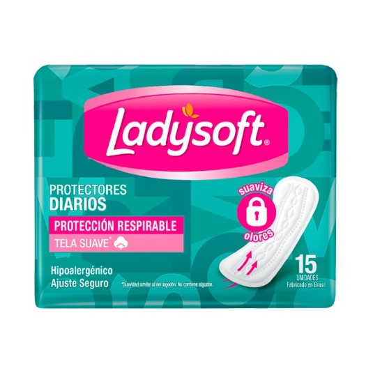 Protectores Diarios Clasicos Ladysoft X 20 Un