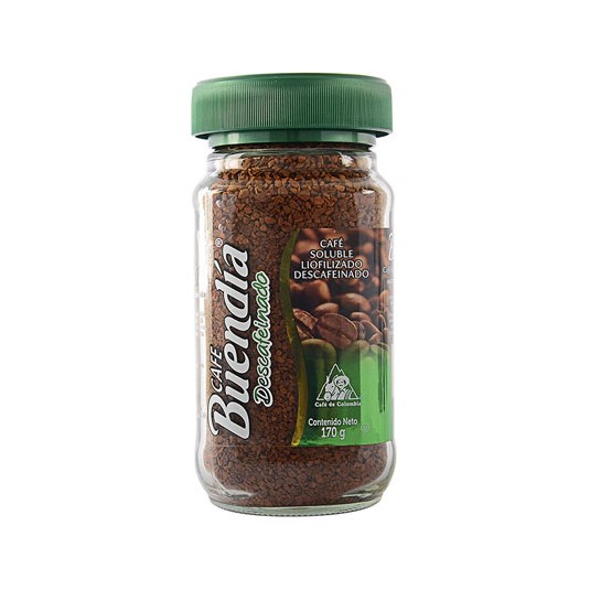 Café Liofilizado Descafeinado Buendia 170 Gr